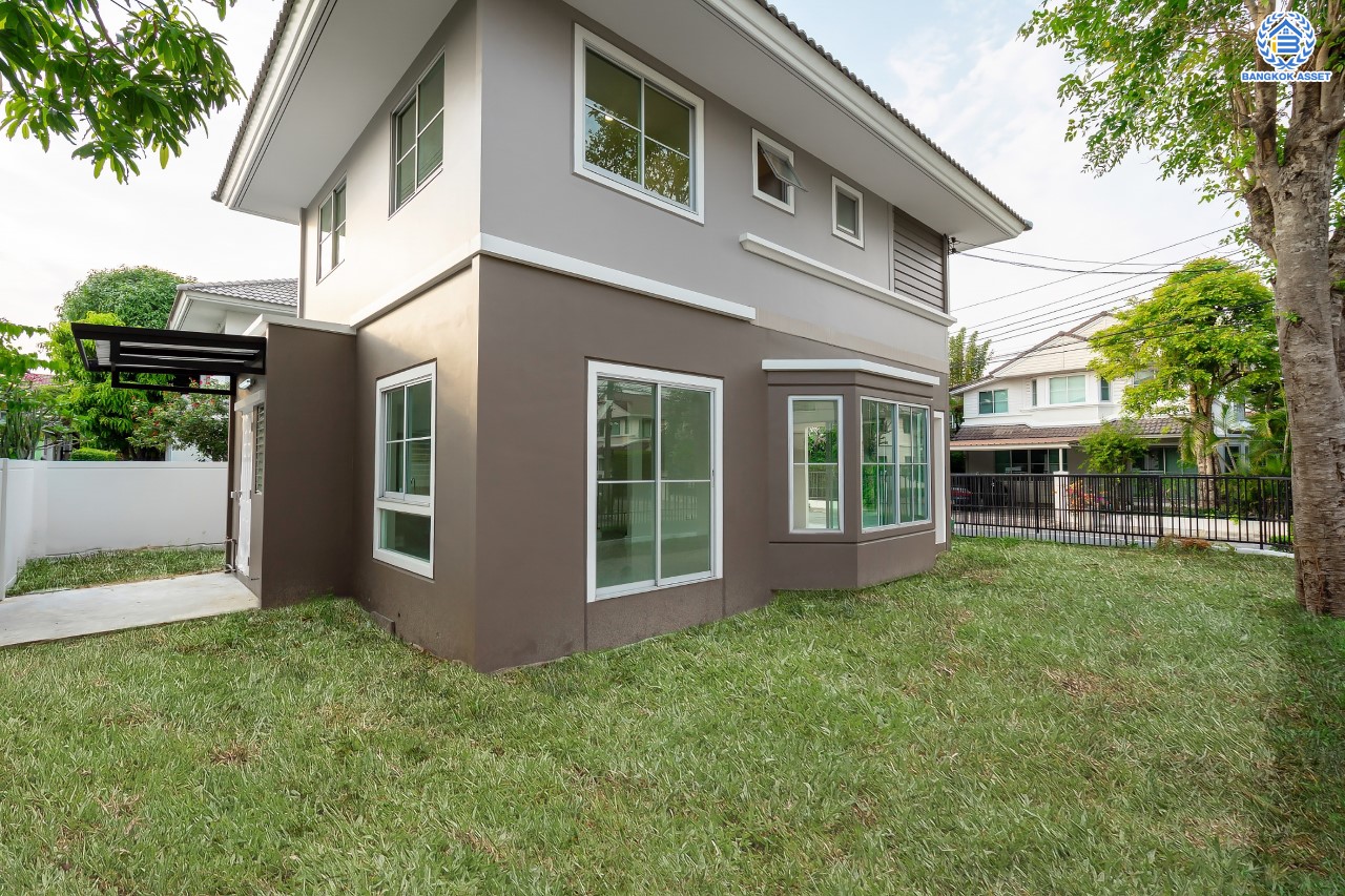 บ้านมือสองตกแต่งใหม่ ม.พฤกษ์ลดา1 บางใหญ่ หลังมุม บนเนื้อที่ 57 ตร.ว. ฟังก์ชัน 3 ห้องนอน 2 ห้องน้ำ 2 ที่จอดรถ ทำเลเดินทางสะดวก เชื่อมต่อถ.กาญจนาภิเษก เพียง 10 นาทีถึงรถไฟฟ้าสายสีม่วง "สถานีคลองบางไผ่" ใกล้เซ็นทรัลเวสต์เกต จองเลย!